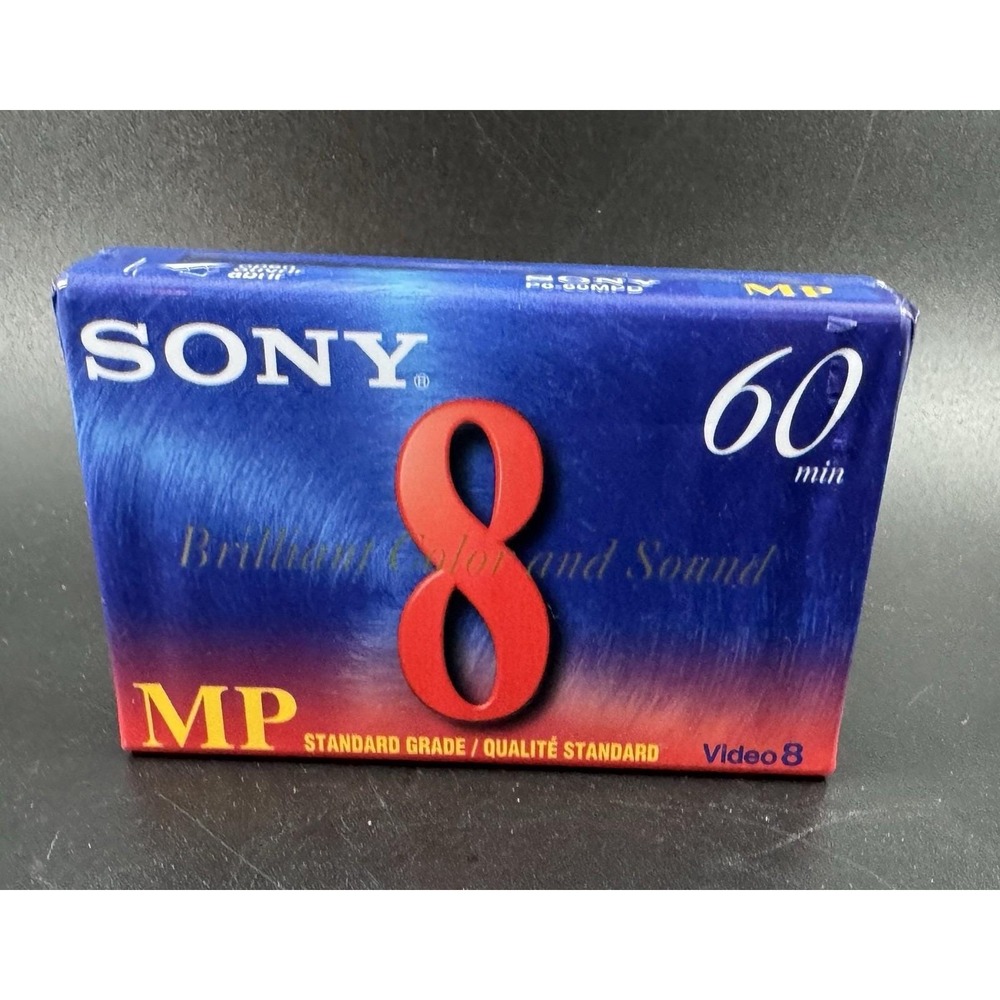 NOS Sealed Sony 8 MP - 60 Minute Video 8 P6-60MPD